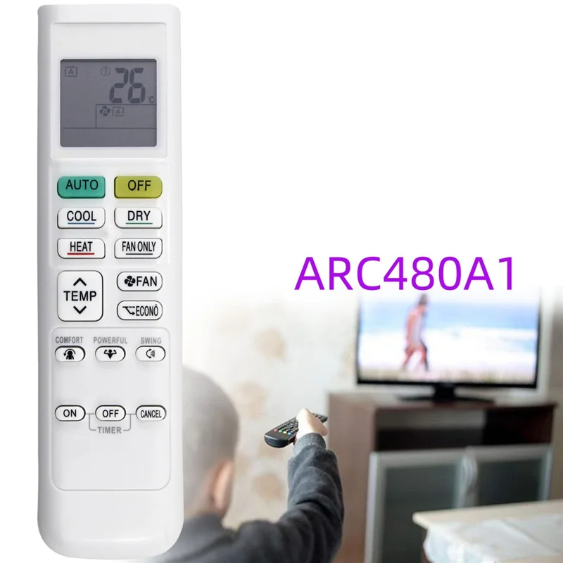 ARC480A1 pour climatiseur Daikin Télécommande sans fil remplacement télécommande infrarouge portée 10 m