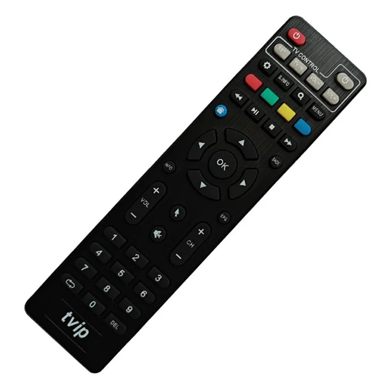 TVIP 10m Range Set-Top Box Infrared Remote Control Ergonomic Infrared Controller