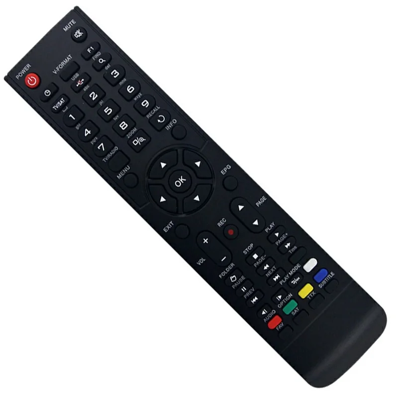 REV2 For AMIKO TV 10m Range Infrared Remote Control Ergonomic TV Remote Controller