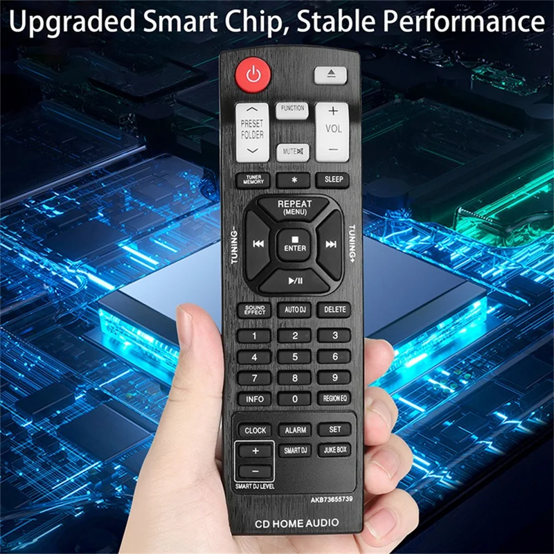 AKB73655739 Für LG Heimkino-Verstärker und Player 10 m Reichweite Fernbedienung Ergonomische Infrarot-Fernbedienung