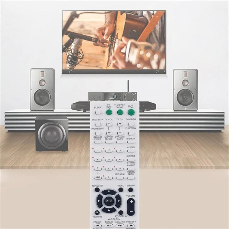 RM-ADU003 10m Reichweite Infrarot-Fernbedienung für Sony AV-Verstärker, ergonomische Fernbedienung