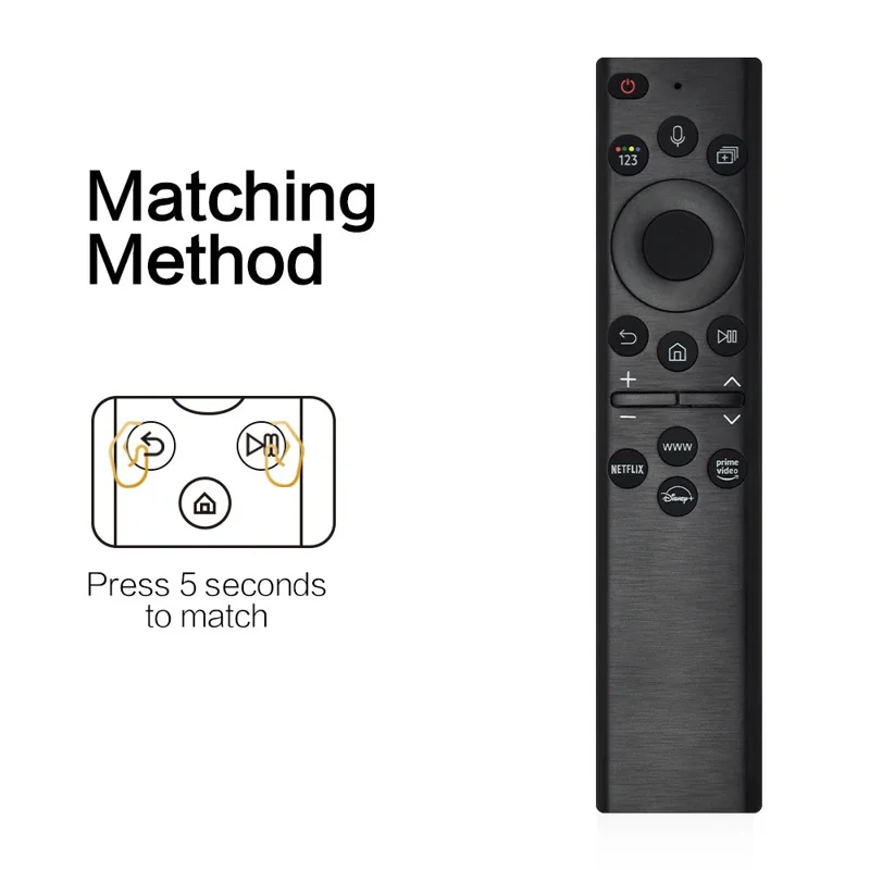 BN59-01385D 8m Reichweite Solarfernbedienung mit Sprachsteuerung für Samsung TV