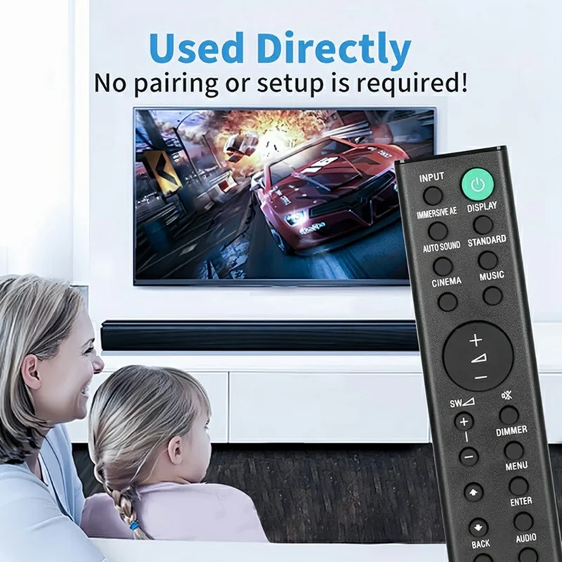 RMT-AH507U Für Sony Soundbar Fernbedienung, batteriebetriebene Infrarot-Ersatzfernbedienung