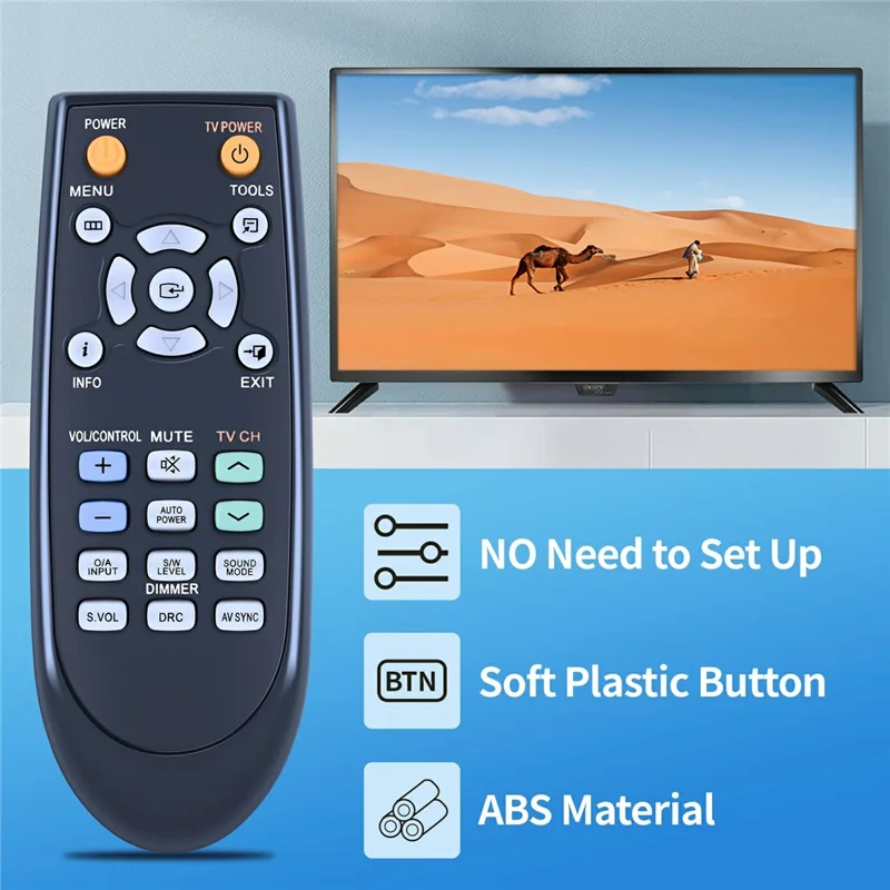 AH59-02196G Per telecomando del sistema Home Cinema Soundbar Samsung Controller Infrarossi con portata fino a 10 m