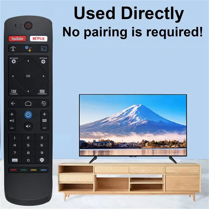 22AV2025B / 00 For Philips TV Remote Control 10m Range Infrared Wireless Replacement Controller, No Voice Function