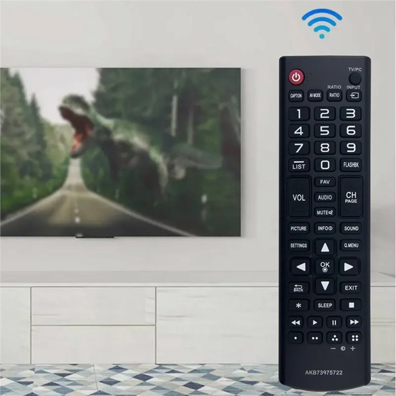 Mando a distancia AKB73975722 para televisor LG, controlador inalámbrico ergonómico por infrarrojos, reemplazo portátil