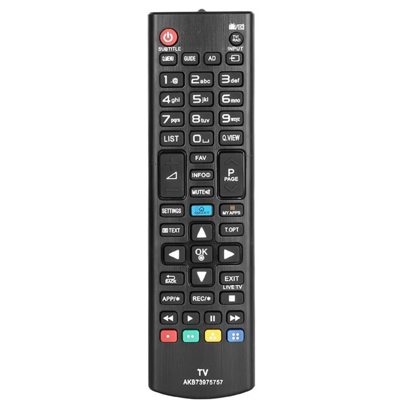 Mando a distancia AKB73975757 para televisor LG, controlador inalámbrico ergonómico por infrarrojos, reemplazo portátil