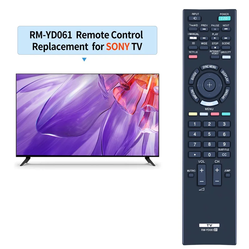 RM-YD061 Voor Sony TV IR Afstandsbediening 10m Bereik Infrarood Controller Vervanging