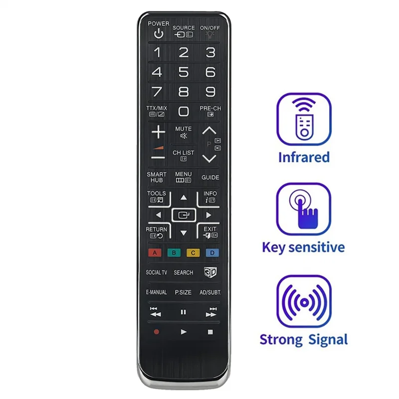 AA59-00543A Voor Samsung TV-afstandsbediening Infraroodvervanging Handbediende Controller met Groot Bereik