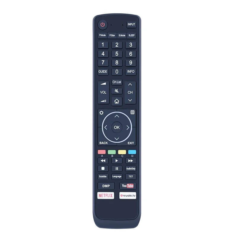 EN3N39H For Hisense TV Infrared Remote Control Long Distance Multi Device Controller - Black