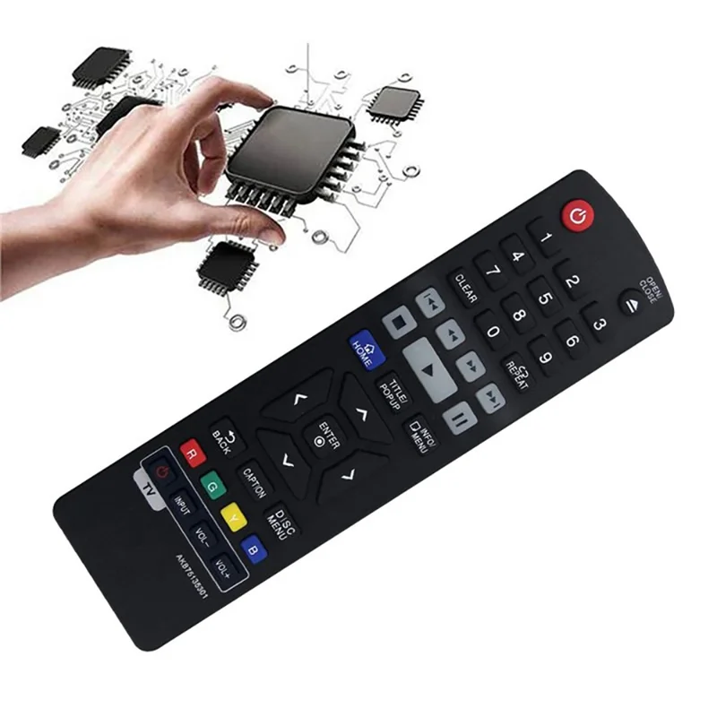 AKB75135301 For LG Blu-ray DVD Infrared Remote Control Long Distance Device Controller - Black