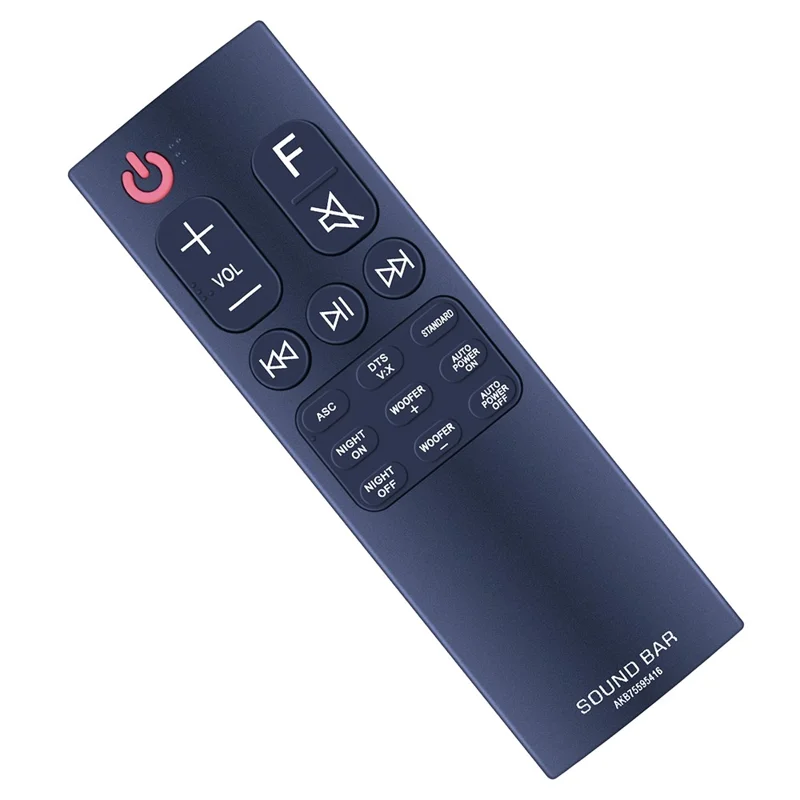 AKB75595416 For LG Blu-ray DVD Infrared Remote Control Replacement Replacement Wireless Controller - Black