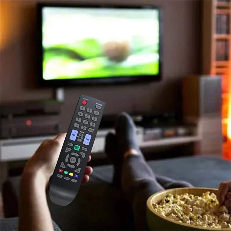 AA59-00506A For Samsung TV Infrared Remote Control Universal Replacement ABS Strong Signal Controller - Black