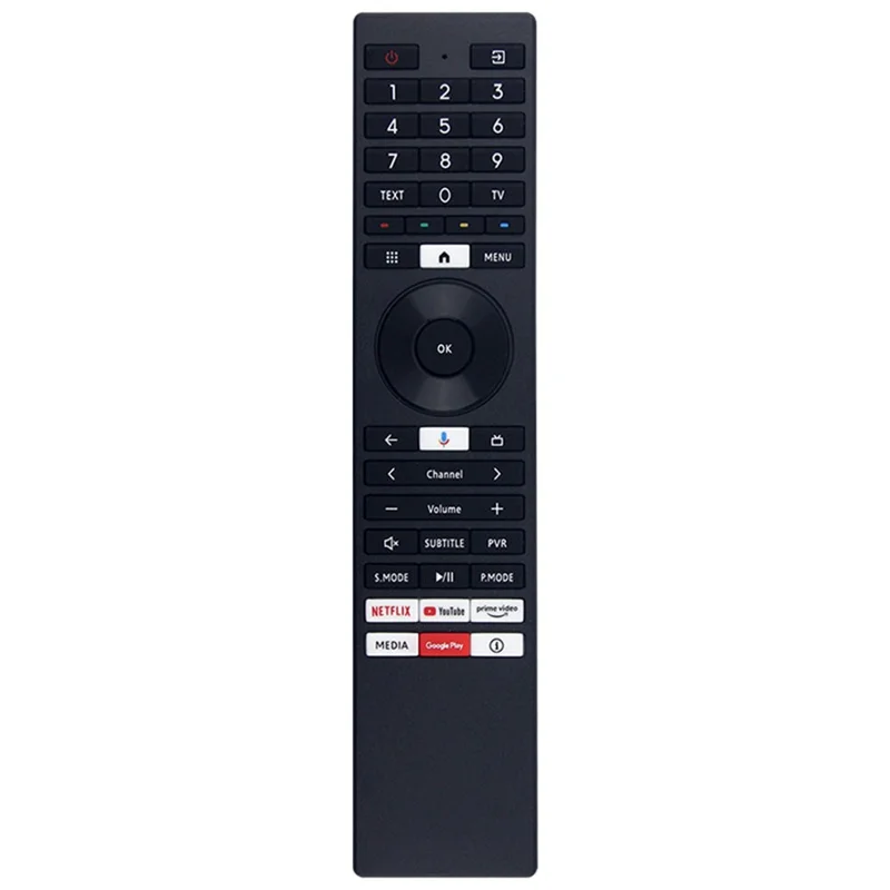 ERF3U98T For Toshiba TV Remote Control Replacement TV Infrared Controller (No Voice Function) - Black