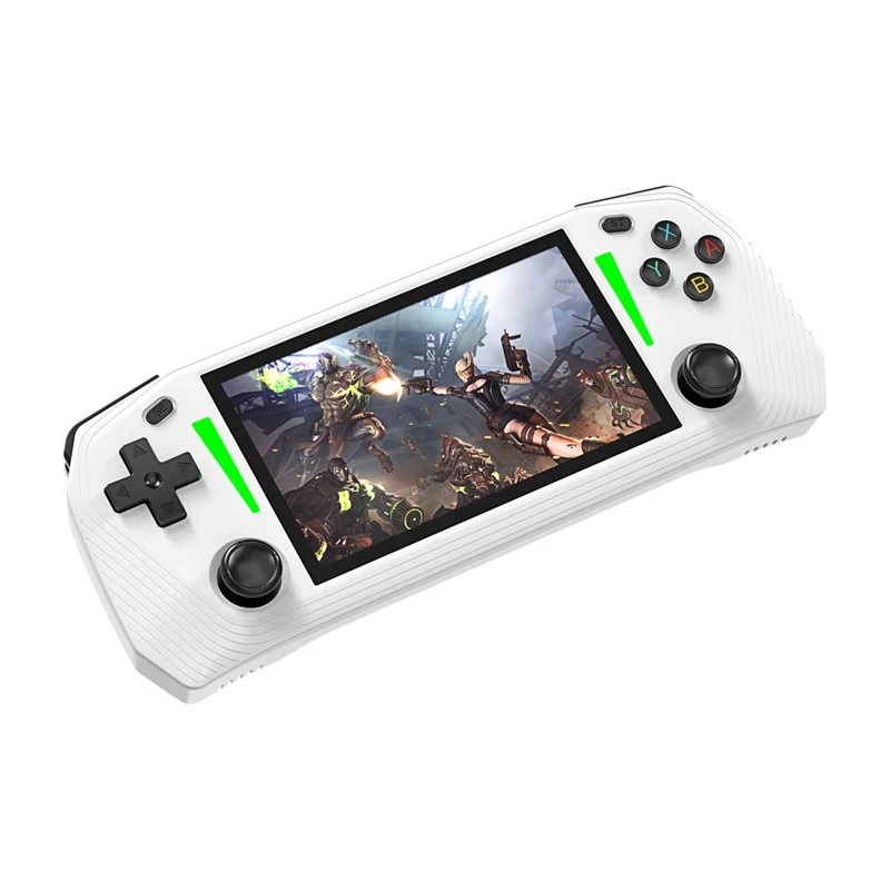 G33 4.3 Inch Handheld Game Console 20 Emulators HD TV Output Gaming Device (without Memory Card) - White