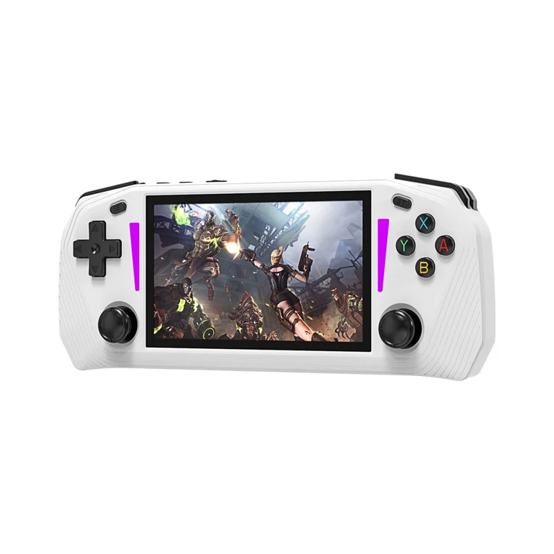 G33 4.3 Inch Handheld Game Console 20 Emulators HD TV Output Gaming Device (without Memory Card) - White