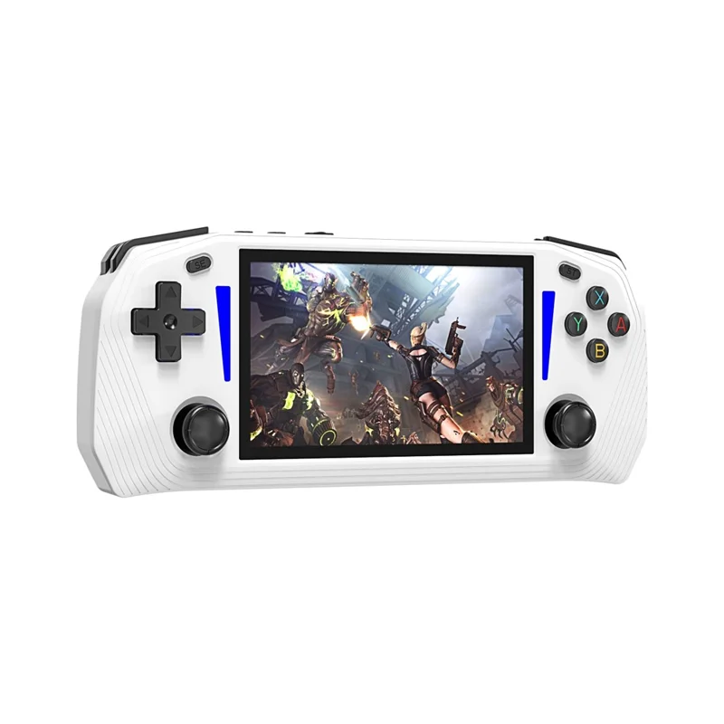 G33 4.3 Inch Handheld Game Console 20 Emulators HD TV Output Gaming Device (without Memory Card) - White