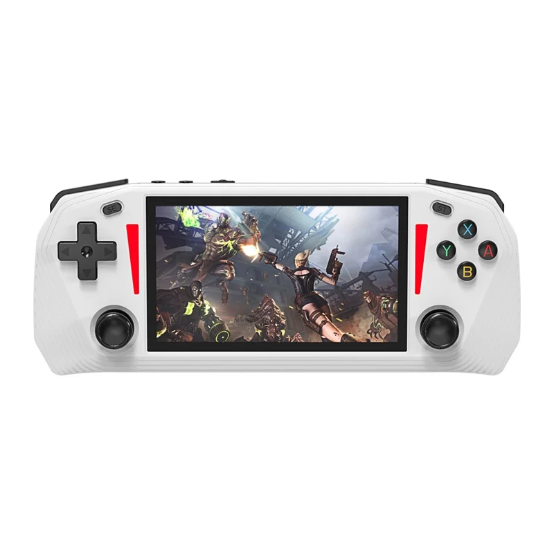G33 4.3 Inch Handheld Game Console 20 Emulators HD TV Output Gaming Device (without Memory Card) - White