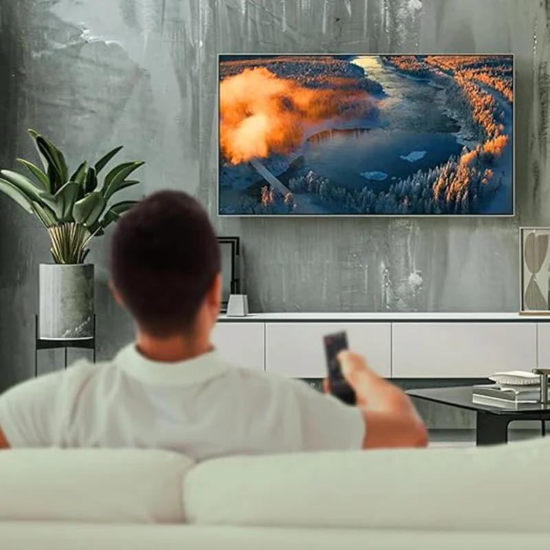 Mando a distancia RC-1204 para Denon, reemplazo del amplificador, alcance de 1-10 m - Negro