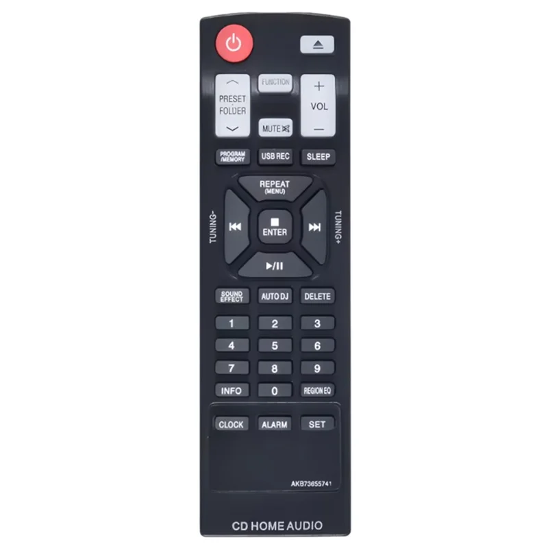 AKB73655741 Для LG Аудиосистема Домашний Киноаппаратура Пульт Дистанционного Управления Инфракрасный Контроллер - Черный
