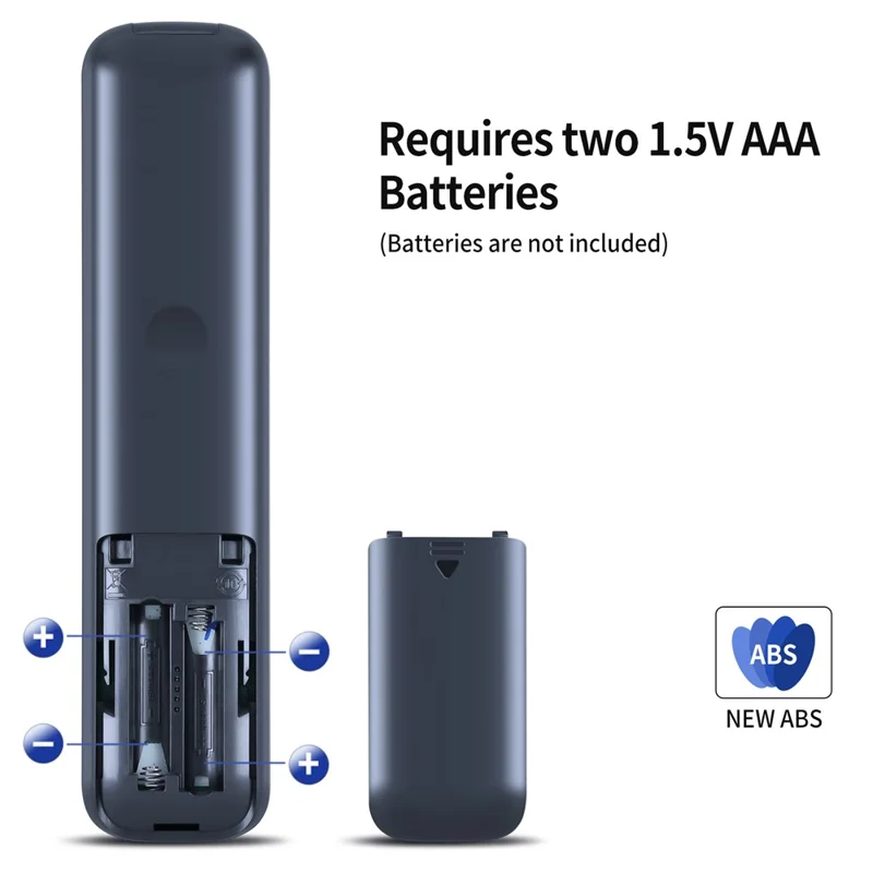 Mando a distancia ERF2B60H para televisión Hisense, reemplazo sin configuración, controlador de ABS - Negro