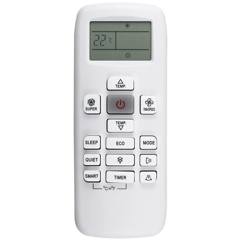 RCH-RUY-0 Für Hisense Klimaanlage Infrarot-Fernbedienung 10 m Reichweite Ersatzfernbedienung