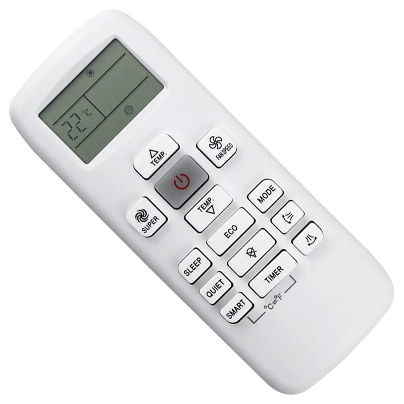 RCH-RUY-0 Für Hisense Klimaanlage Infrarot-Fernbedienung 10 m Reichweite Ersatzfernbedienung