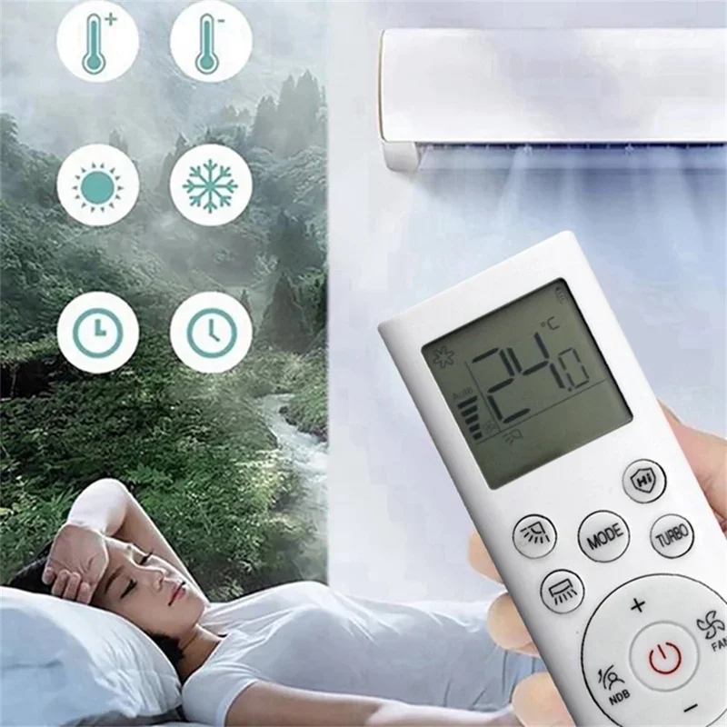 RCH-RSY2-0 Für Hisense Klimaanlage Infrarot-Fernbedienung 10 m Reichweite Ersatzfernbedienung