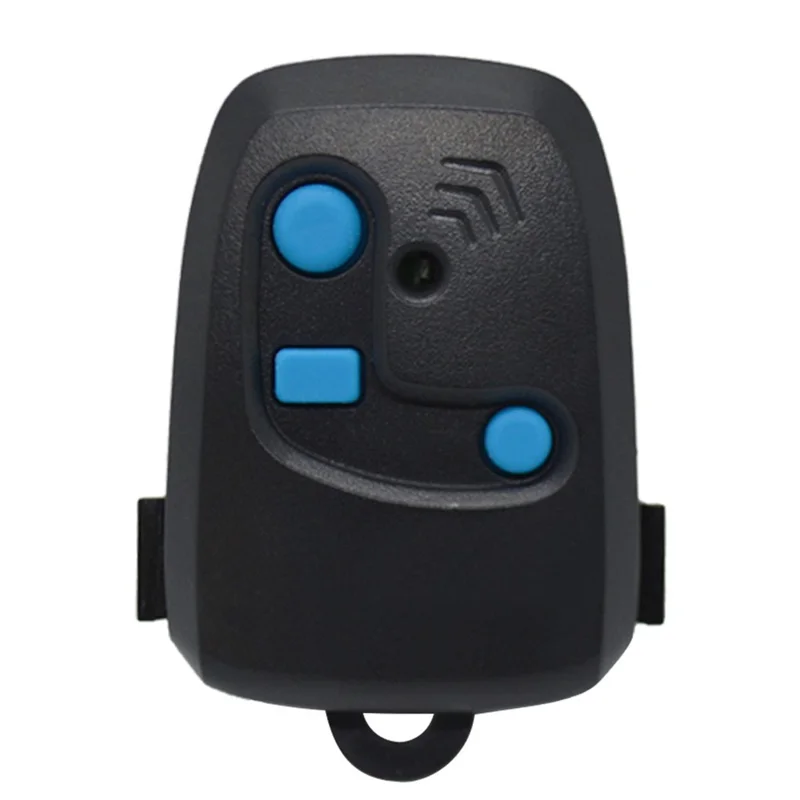 Mando a distancia 433,92 MHz para puerta de garaje electrónica automática Peccinin, transmisor inalámbrico de 3 botones, control remoto - Negro