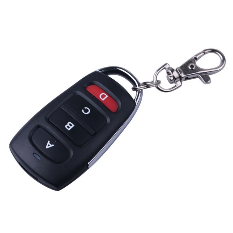 LZ-030 433MHz Universal Inalámbrico Control Remoto Copiador Llave Clonado 4 Botones Eléctrico Puerta de Garaje Llave - ABCD