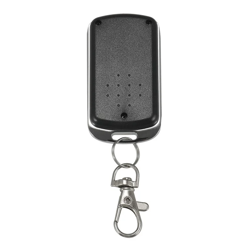 Mando a distancia universal de 433MHz, control remoto inalámbrico metálico de 4 botones, copia para puerta de garaje, controlador para puerta automática y puerta enrollable