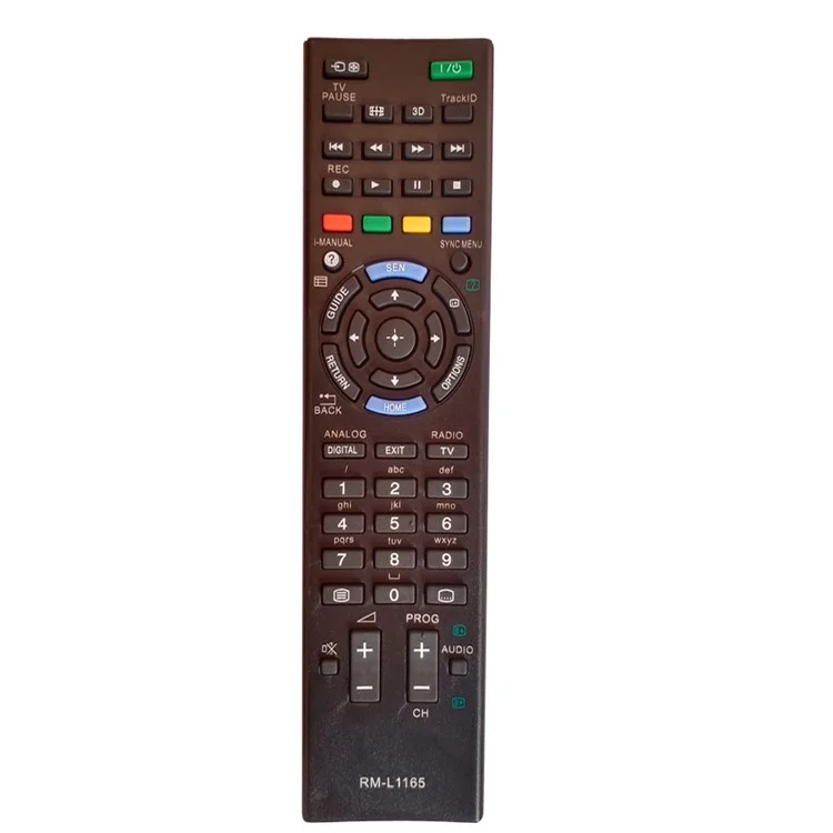 RM-L1165 Para a Sony TV Universal Inglês Substituição Smart Remote Controle