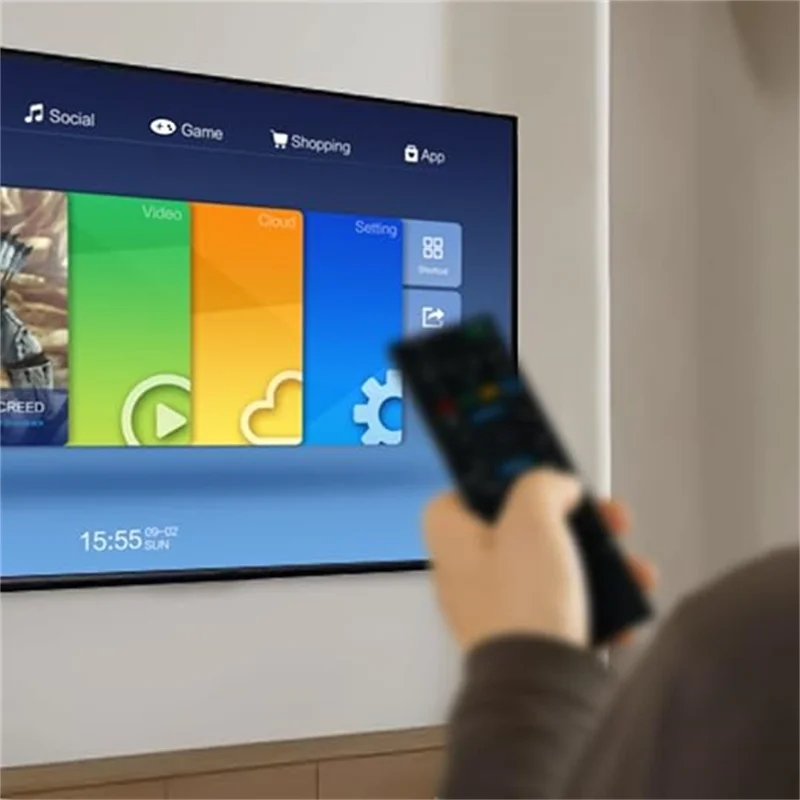 AKB73635401 Ergonomische Fernbedienung für LG Blu-ray DVD-Player, Infrarot-Fernbedienung