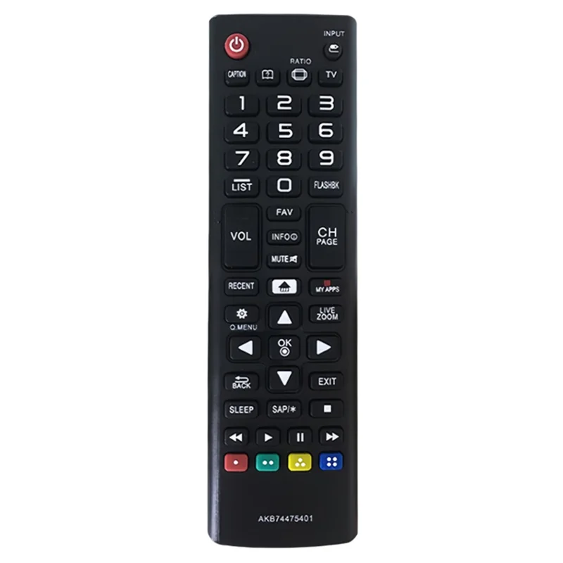 AKB74475401 Fernbedienung für LG TV Infrarot-ergonomische drahtlose Ersatz-Fernbedienung