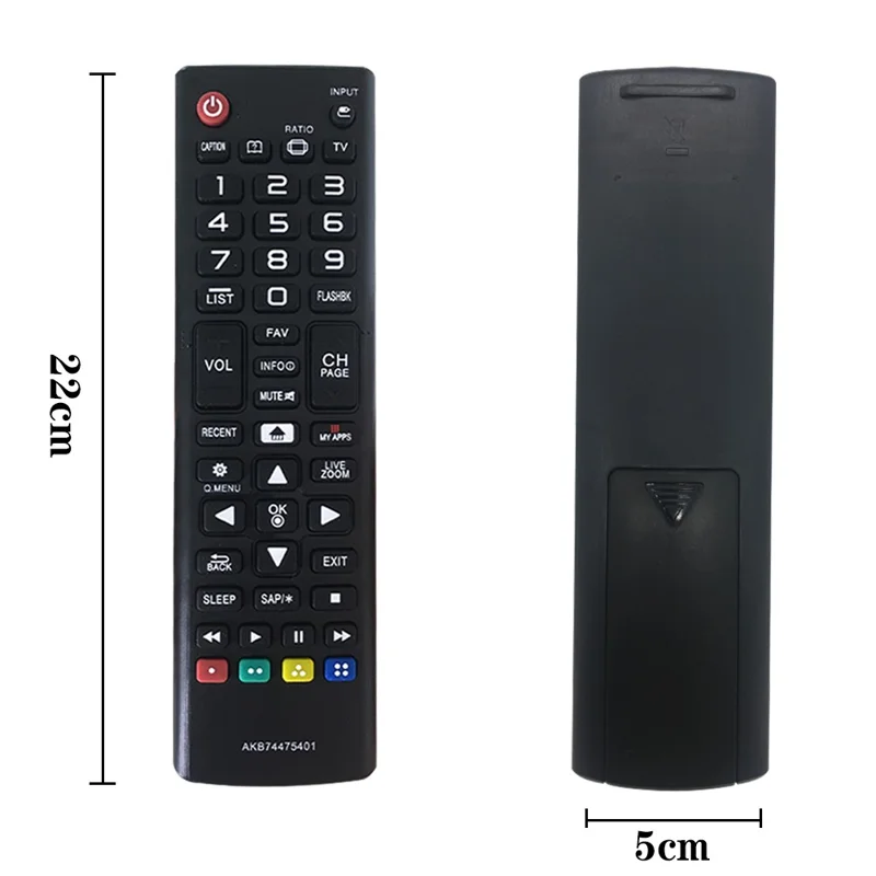 AKB74475401 Fernbedienung für LG TV Infrarot-ergonomische drahtlose Ersatz-Fernbedienung
