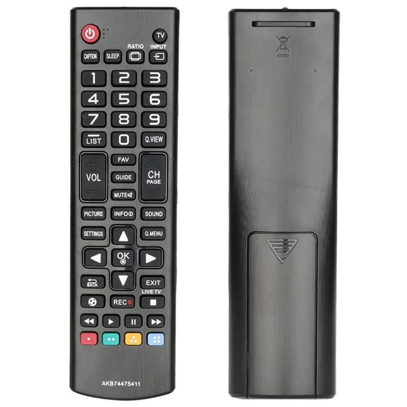 AKB74475411 Fernbedienung für LG TV 1-10m Reichweite IR Infrarot ergonomische kabellose Ersatzfernbedienung