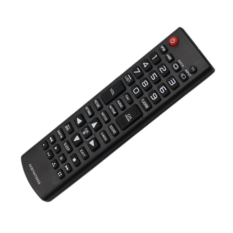AKB74475433 Fernbedienung für LG TV IR Infrarot ergonomische kabellose Ersatzhandsteuerung