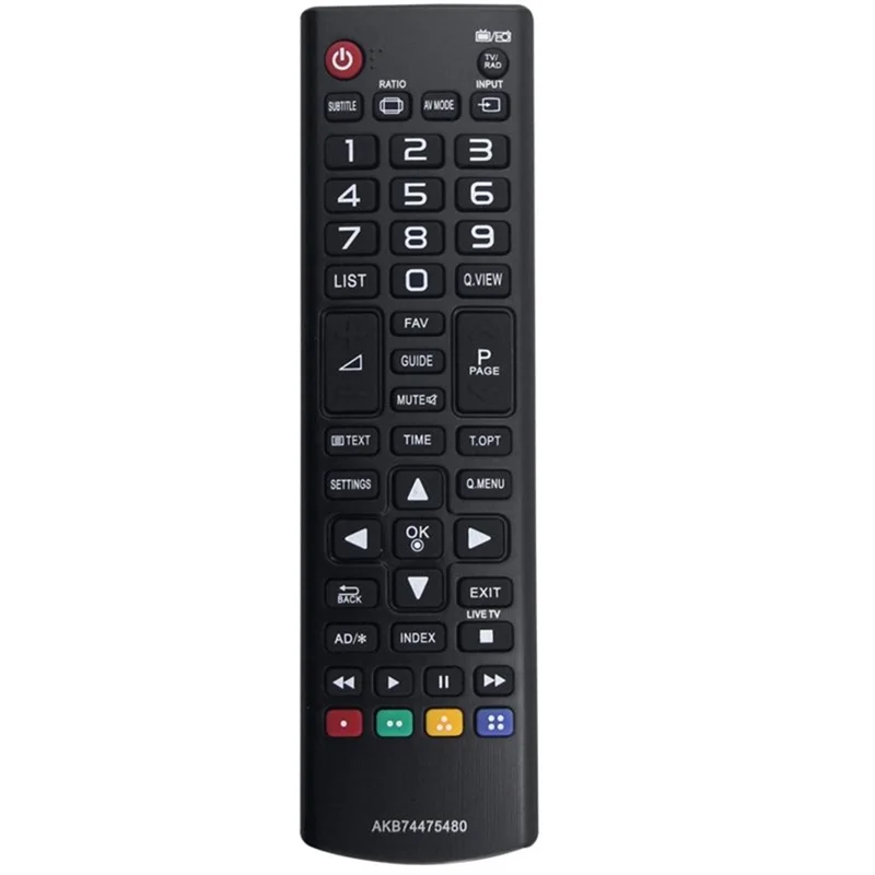 Пульт дистанционного управления AKB74475480 для телевизора LG, инфракрасный, эргономичный, беспроводной, замена, портативный, ИК-контроллер