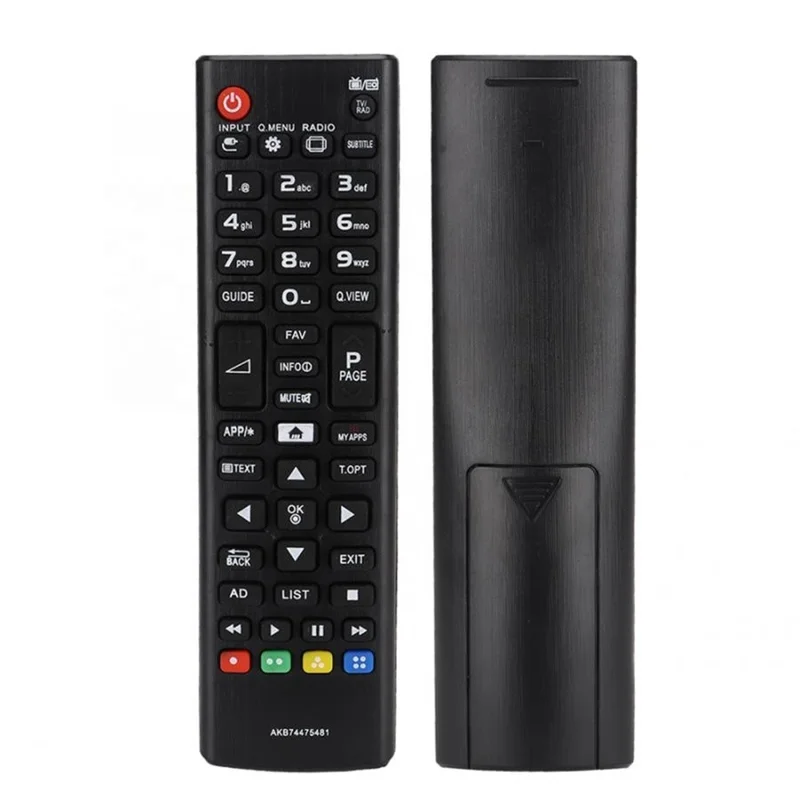 AKB74475481 Remote Control for LG TV 1-10m Range Infrared Ergonomic Wireless Replacement Handheld IR Controller