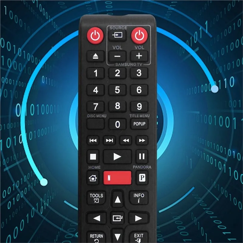 AK59-00146A Fernbedienung für Samsung Blu-ray DVD-Player, batteriebetriebene Ersatz-Fernbedienung, kabellose Infrarot-Fernbedienung