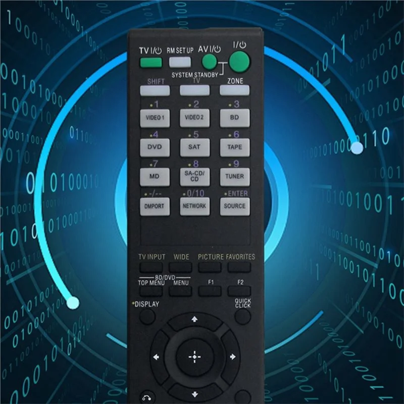 RM-AAP026 Remote Control for Sony DVD Amplifier Player Infrared Replacement IR Controller