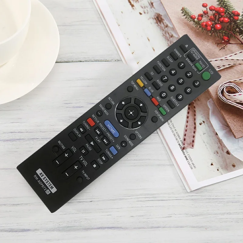 RM-ADP069 Remote Control for Sony DVD Amplifier Player Ergonomic IR Infrared Replacement Controller