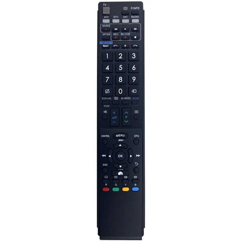 GA857WJSA Ergonomic Remote Control for Sharp TV Long-Distance Infrared IR Television Controller
