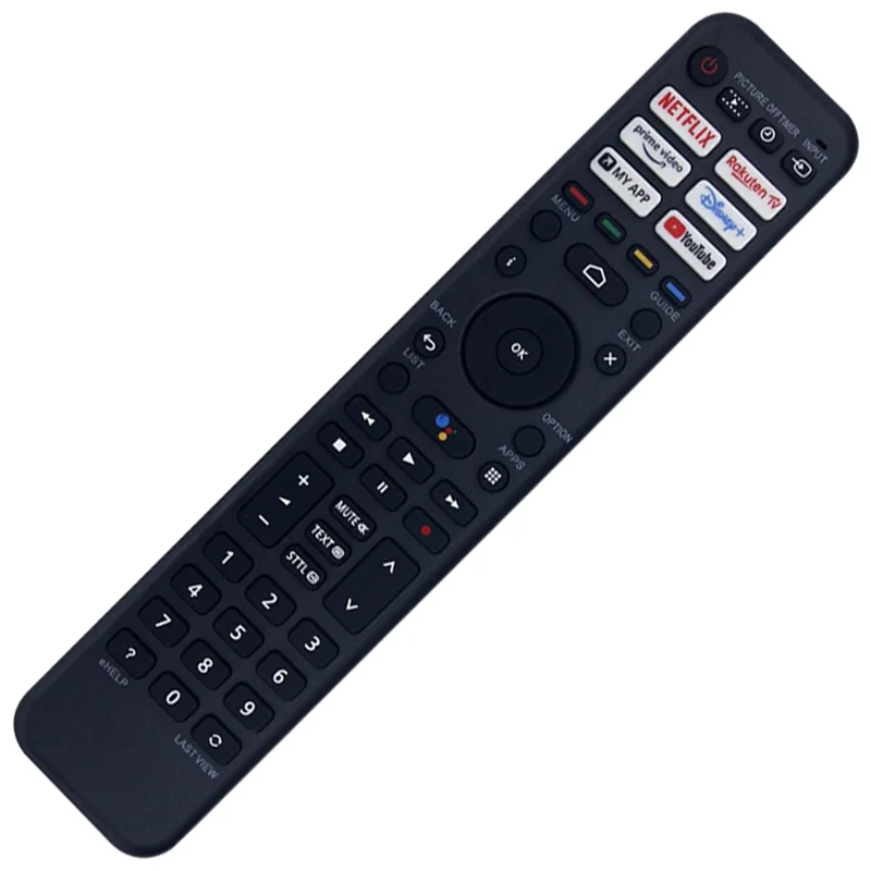 Mando a distancia por infrarrojos para televisor Panasonic, control inalámbrico IR de reemplazo de 10 m de alcance (sin función de voz)