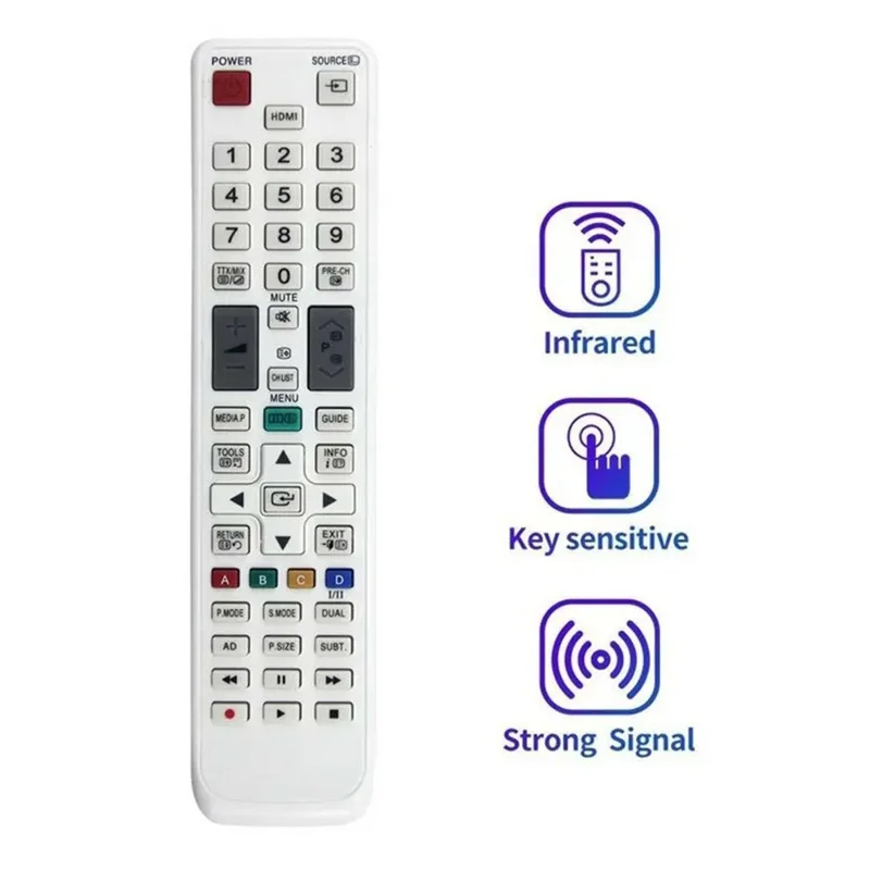 Mando a distancia IR BN59-01081A para televisor Samsung, uso directo sin emparejamiento, controlador de reemplazo por infrarrojos