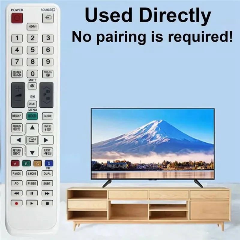 Mando a distancia IR BN59-01081A para televisor Samsung, uso directo sin emparejamiento, controlador de reemplazo por infrarrojos