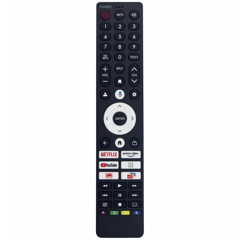 GB422WJSA Infrarot-Fernbedienung mit Sprachfunktion für Sharp TV, Bluetooth-kompatibler Ersatzcontroller