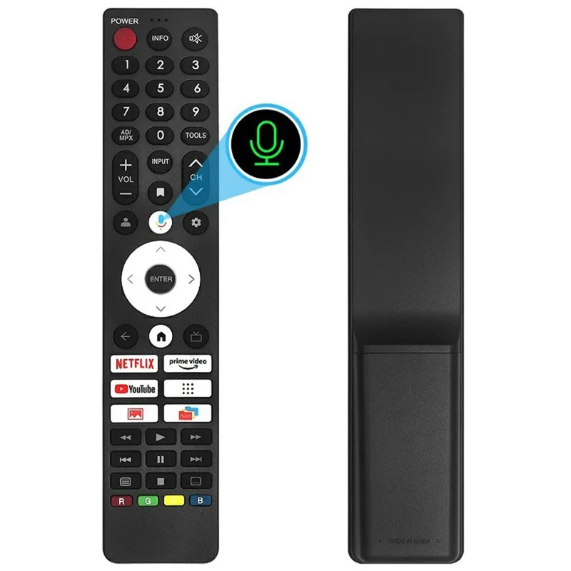 GB422WJSA Infrarot-Fernbedienung mit Sprachfunktion für Sharp TV, Bluetooth-kompatibler Ersatzcontroller