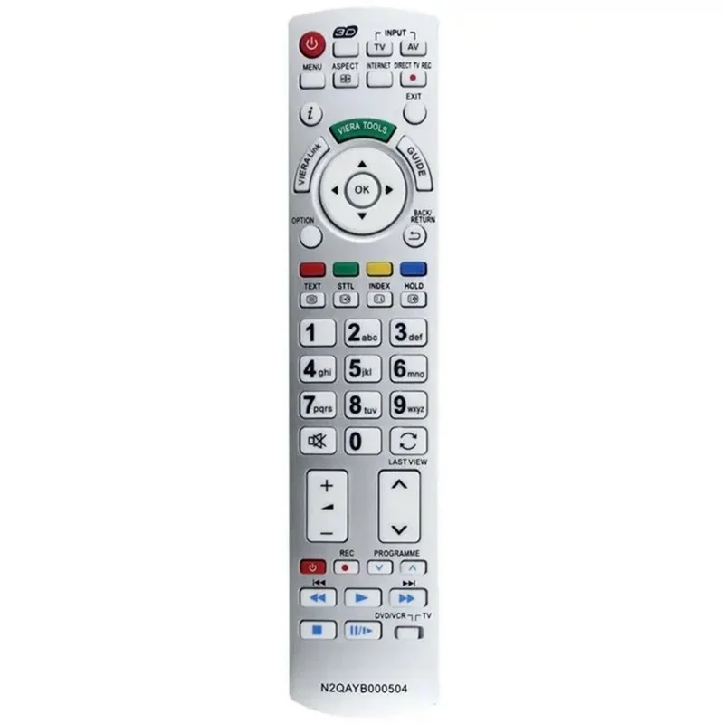 Mando a distancia infrarrojo N2QAYB000504 para televisor Panasonic, controlador inalámbrico de repuesto con señal IR potente