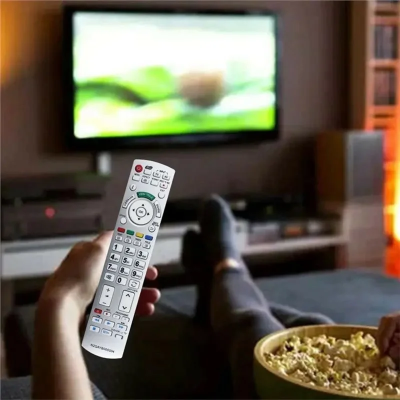 Mando a distancia infrarrojo N2QAYB000504 para televisor Panasonic, controlador inalámbrico de repuesto con señal IR potente